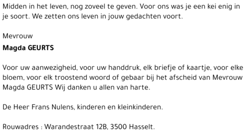 Magda Geurts