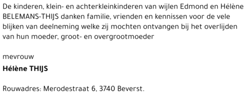 Hélène THIJS