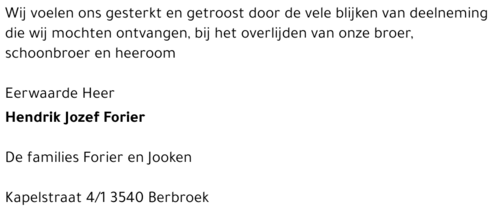 Hendrik Forier