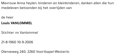 Louis Vanlommel