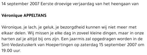 Véronique Appeltans