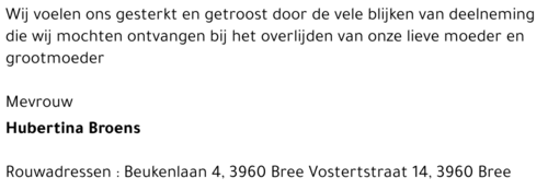Hubertina Broens
