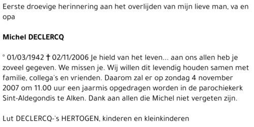 michel declercq