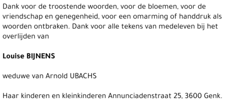 Louise BIJNENS