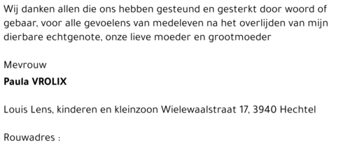 Maria Catharina Paula Vrolix