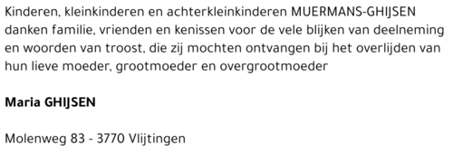 Maria Ghijsen