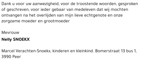 Nelly Snoekx