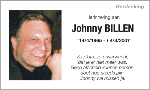 Johnny Billen