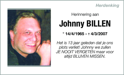 Johnny Billen
