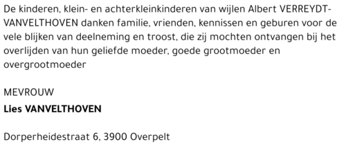 Lies Vanvelthoven