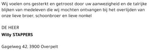 Willy Stappers