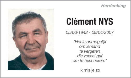 Clement Nys
