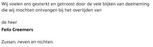 felix Creemers