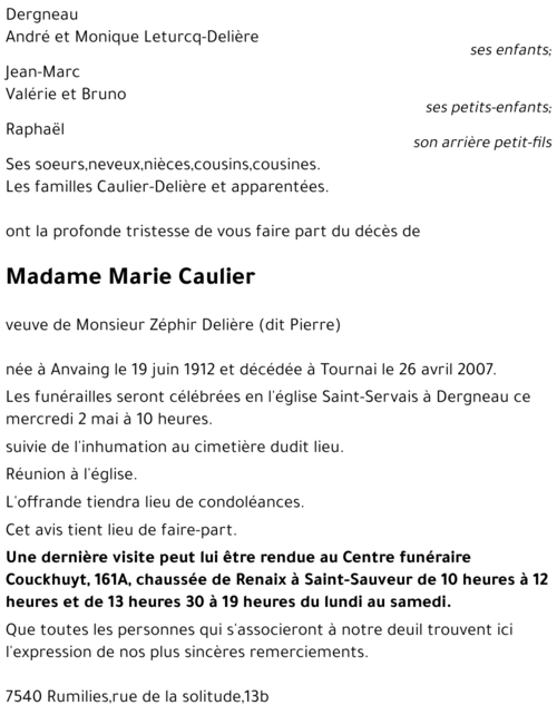 Marie Caulier