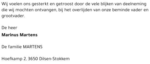 Marinus Martens