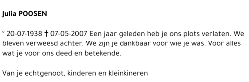 Julia Poosen