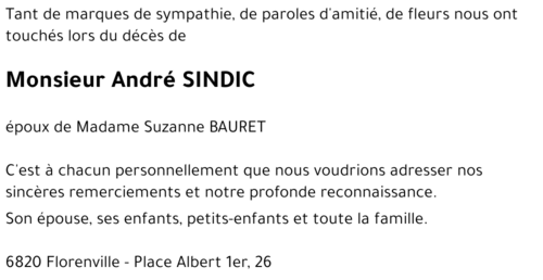André SINDIC
