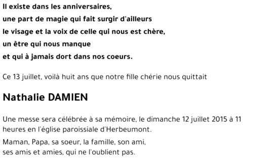 Nathalie DAMIEN