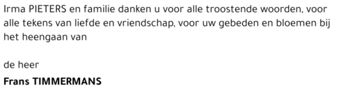 Frans Timmermans