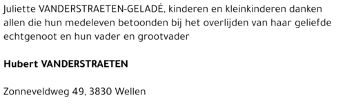 Hubert Vanderstraeten