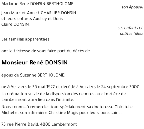 René DONSIN
