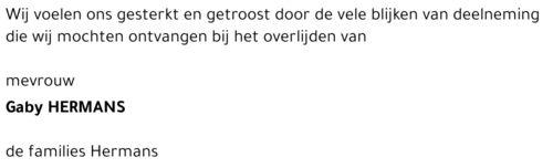 Gaby Hermans