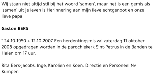 Gaston BERS