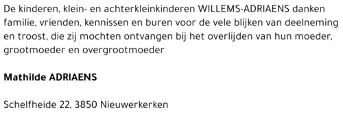 Mathilde Adriaens