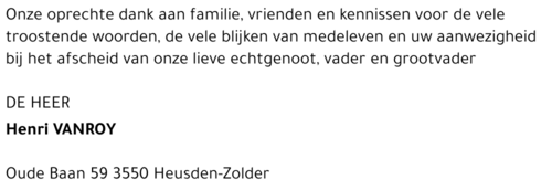 Henri Vanroy
