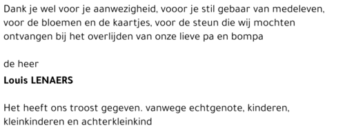 Louis Lenaers