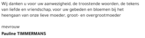 Pauline Timmermans