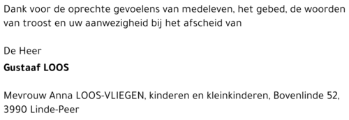 Gustaaf Johannes LOOS