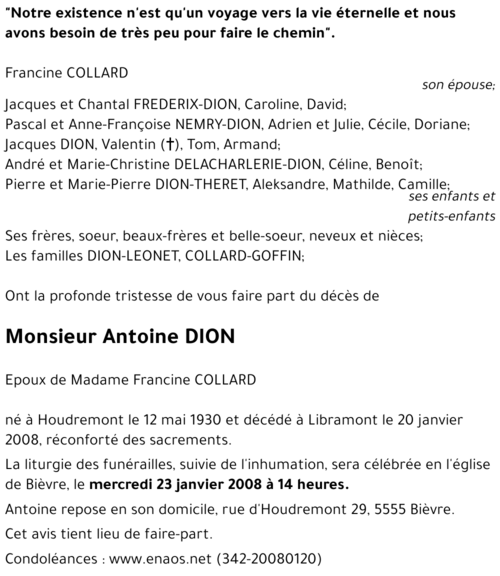 Antoine DION