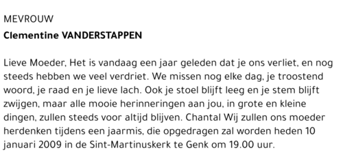 Clementine Vanderstappen