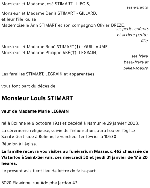 Louis STIMART