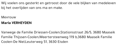 Maria Verheyden
