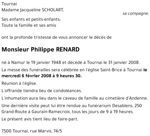 Philippe RENARD