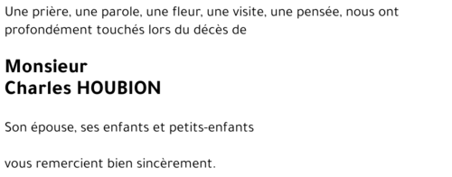 Charles HOUBION