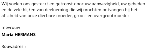 Maria Hermans