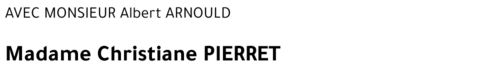 Christiane PIERRET