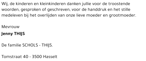 Jenny Thijs
