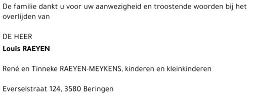 Louis Raeyen