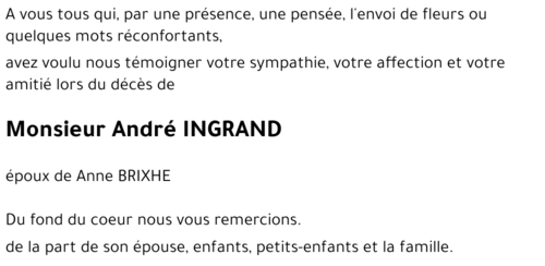 André INGRAND