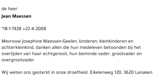 Jean Maessen