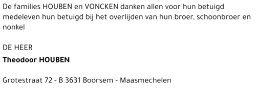 Theodoor (Theike) Houben