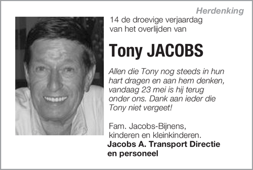 Tony JACOBS