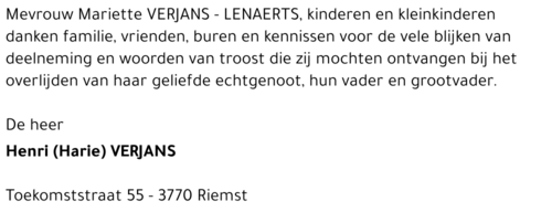 Henri (Harie) Verjans