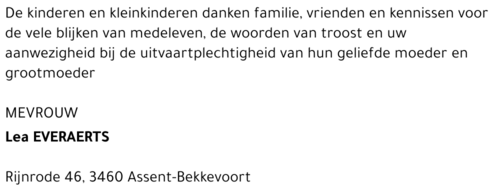 Lea Everaerts