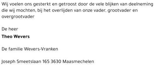 Theo Wevers