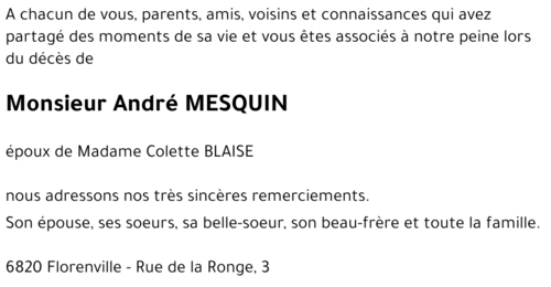 André MESQUIN